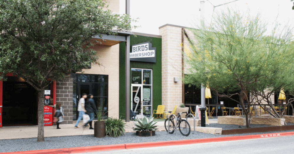 Birds Barbershop location exterior