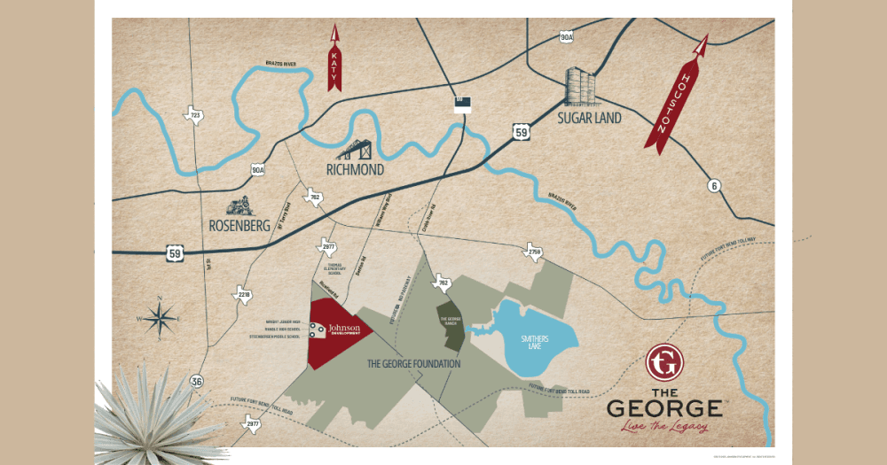 George's ranch location