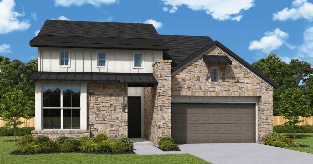 David Weekley Homes rendering exterior