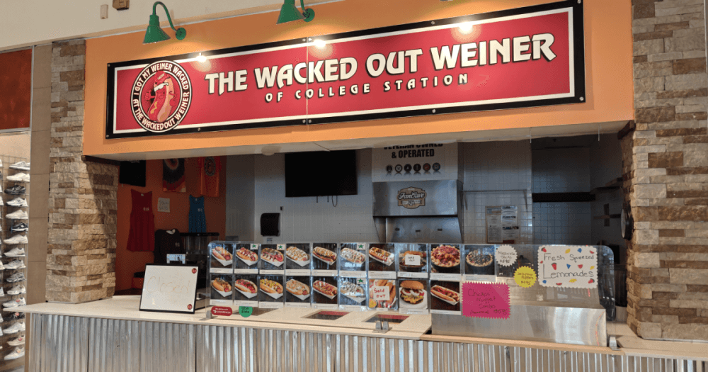 College Station’s ‘Wacked Out Weiner’ location closes Post Oak Mall storefront