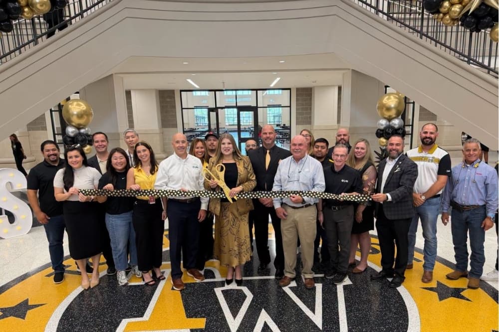 Tomball ISD celebrates Tomball West High School opening with ribbon ceremony