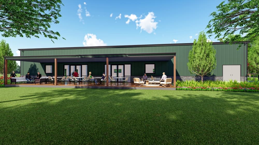rendering of building