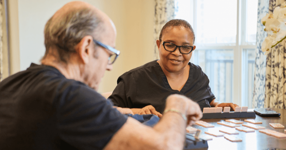How this memory care program uses residents’ life stories to bring comfort
