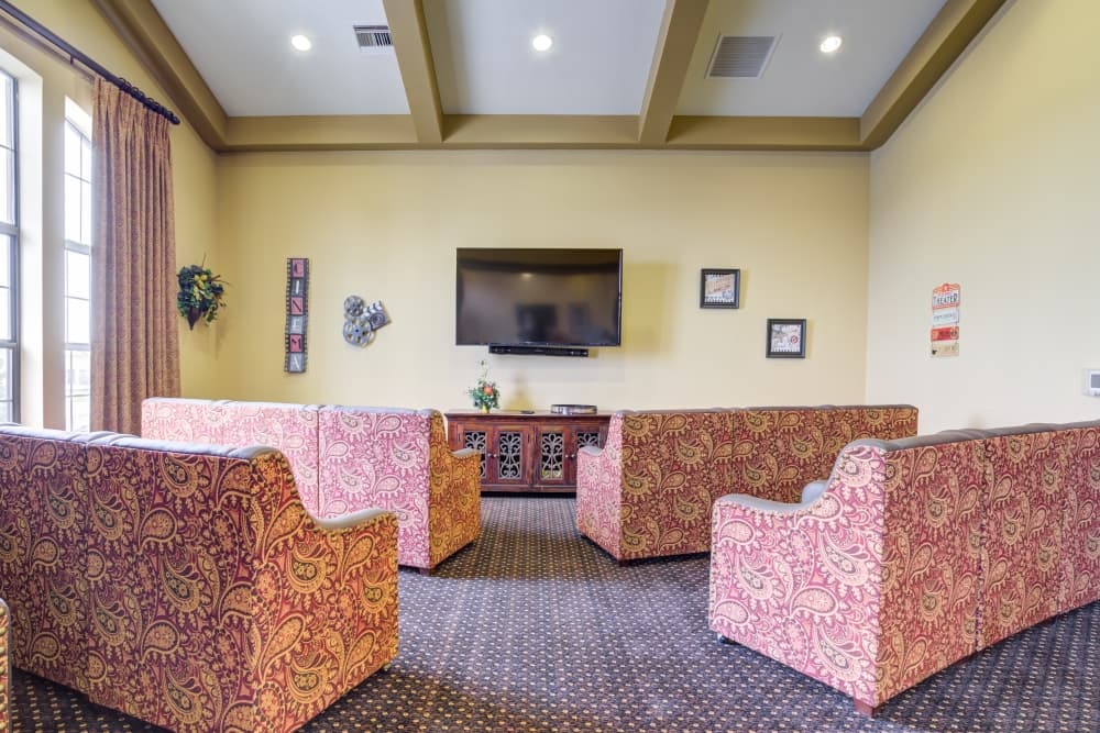 spring creek village movie room