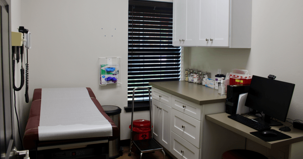 Doctor exam room