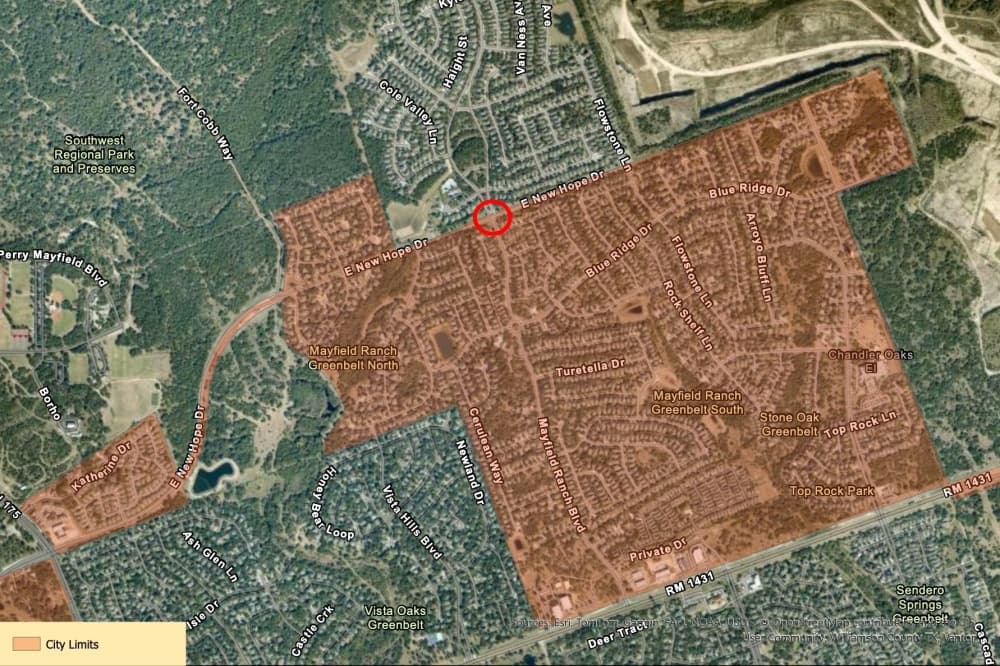 Round Rock could add all-way stop to Mayfield Ranch Boulevard, E. New Hope Drive intersection