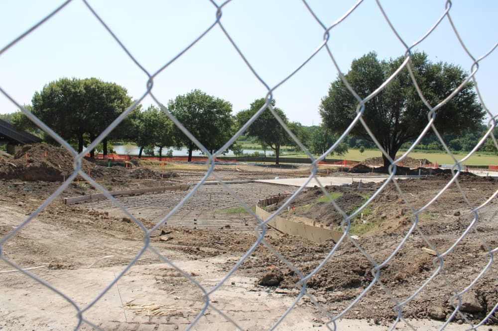 The second phase of construction at Bob Woodruff Park involves relocating a pedestrian bridge with erosive conditions and renovating some of the park's trails. (Patricia Ortiz/Community Impact)