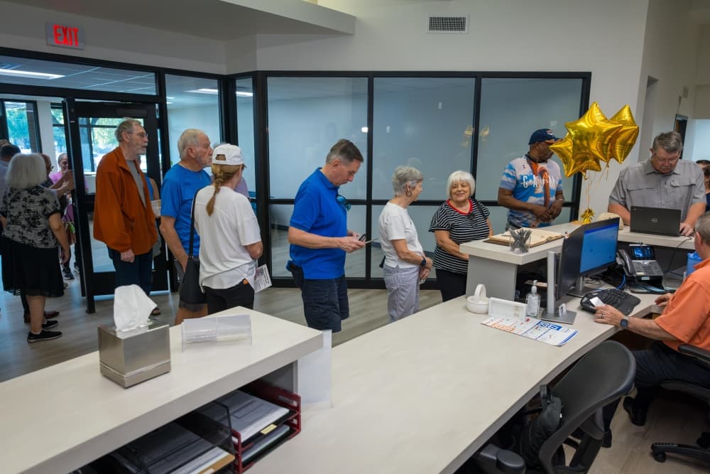More than 500 Gold Cards were given to Denton ISD community members in the two days since the program started. (Courtesy Denton ISD)