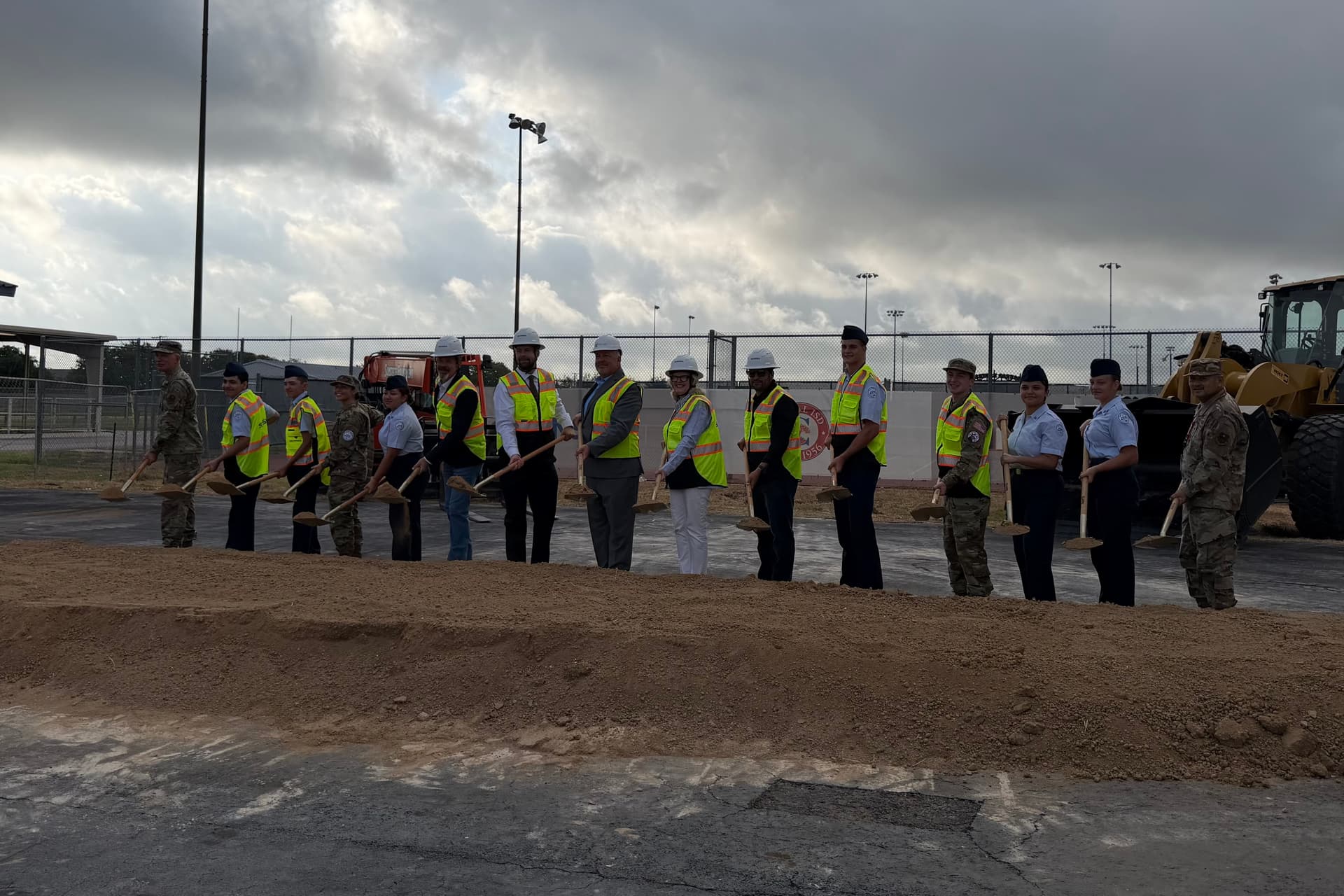 Comal ISD officials break ground on new ROTC, CTE building