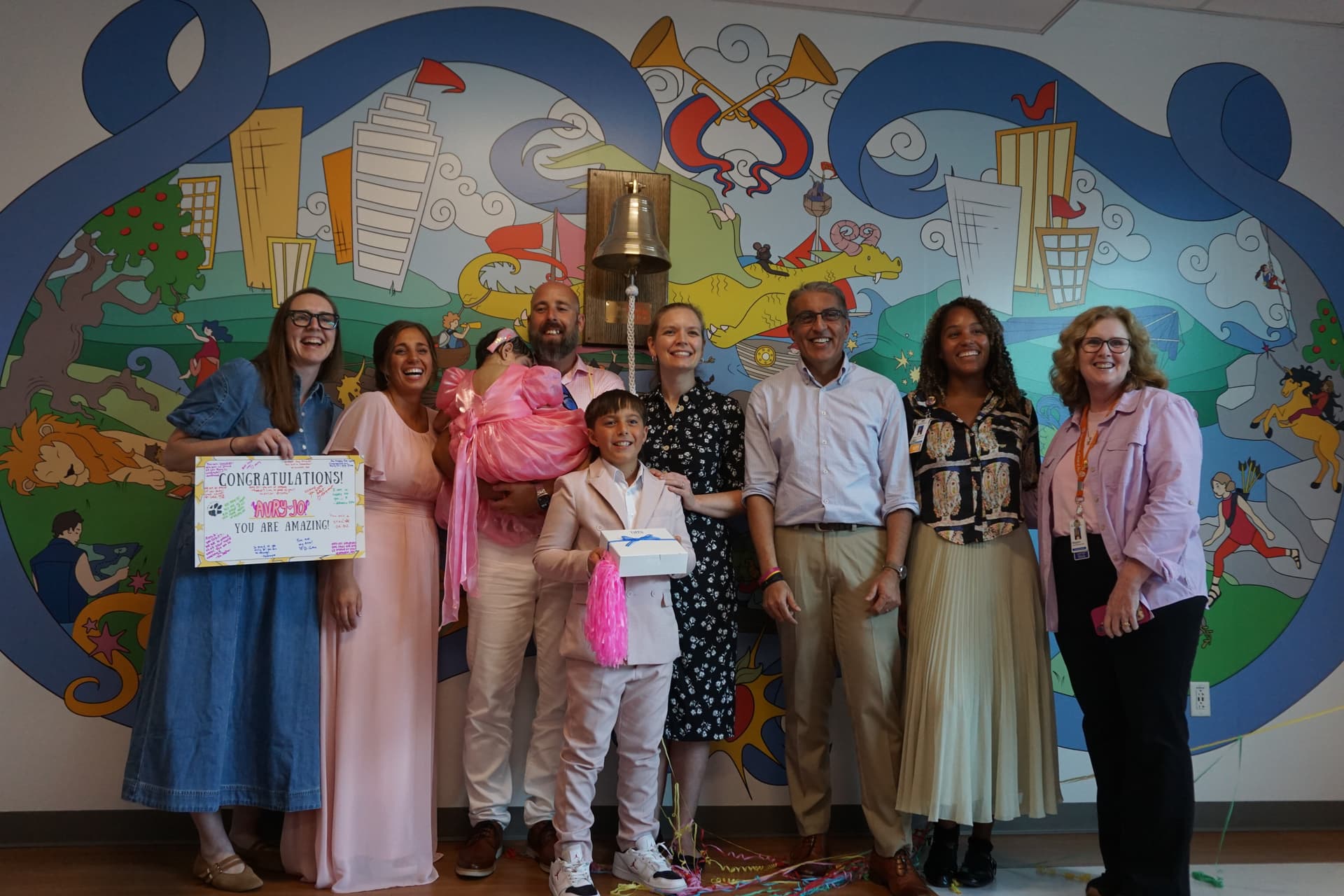 Dell Children's celebrates first stem cell transplant patient's cancer-free milestone