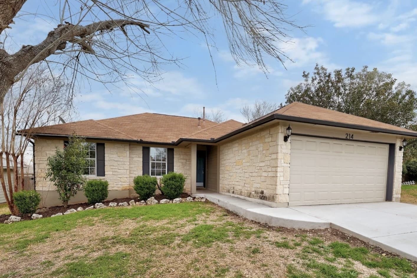 Crystal Knoll Terrace neighborhood near Georgetown comprises 400 established homes