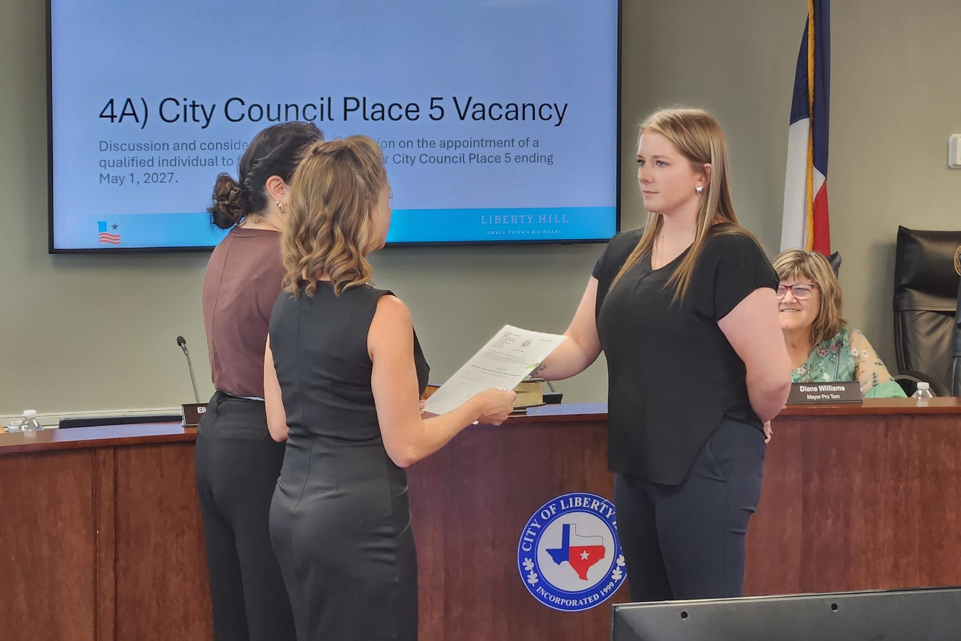 New Liberty Hill City Council member appointed to vacated seat