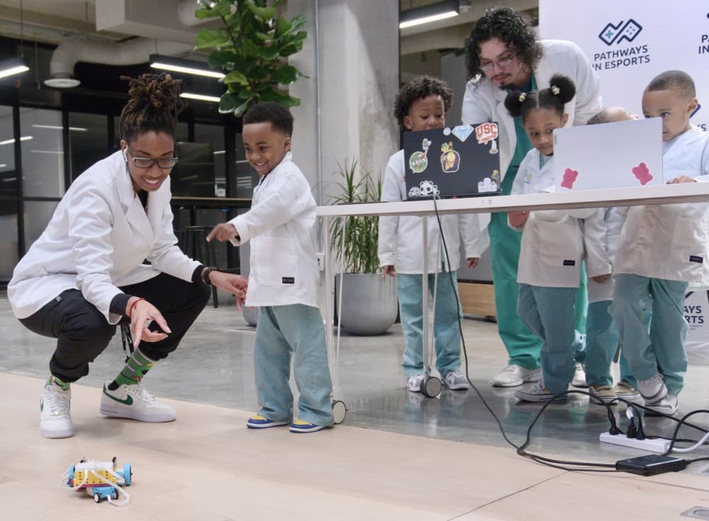 "We want our kids to see the possibilities of what they can be," Henderson said. (Courtesy Little STEM Academy)