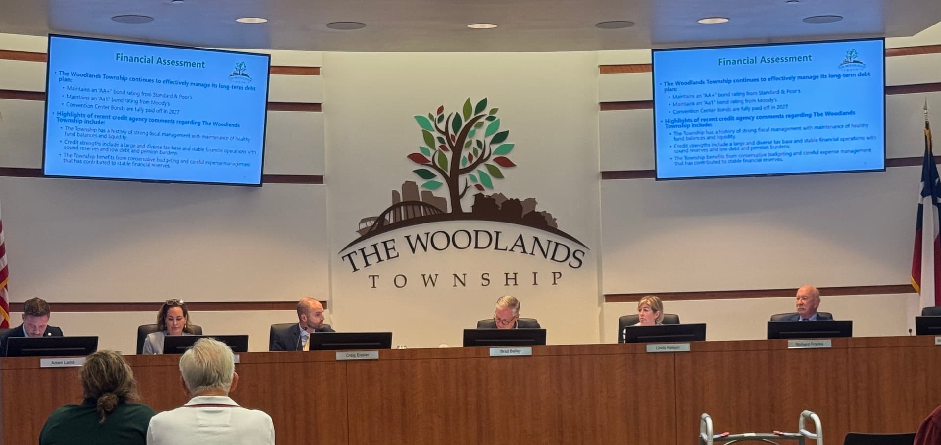 The Woodlands Township reviews financial outlook for fiscal year 2027