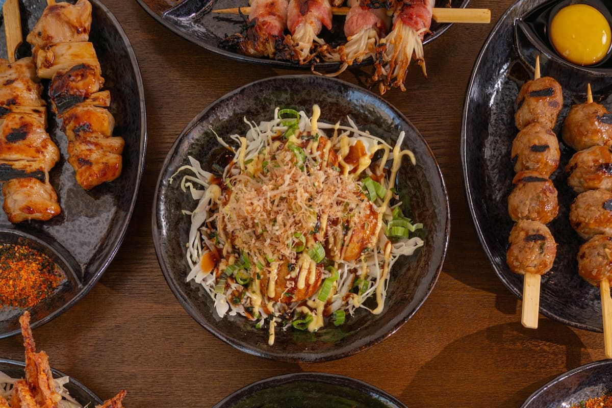 Curry Tei & Bar serves a variety of Japanese izakaya-style appetizers. (Courtesy Tim Lee)