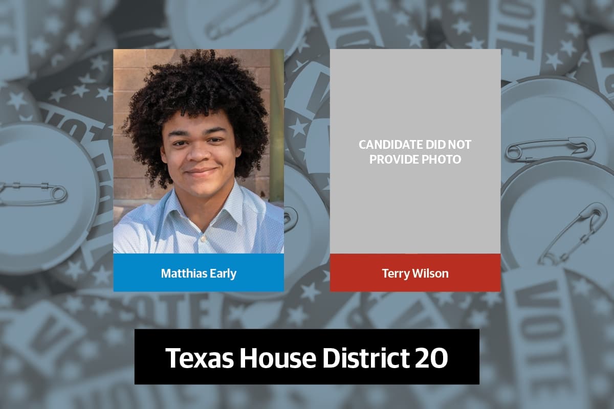 Early, Wilson to face off for Texas House District 20 covering Williamson County