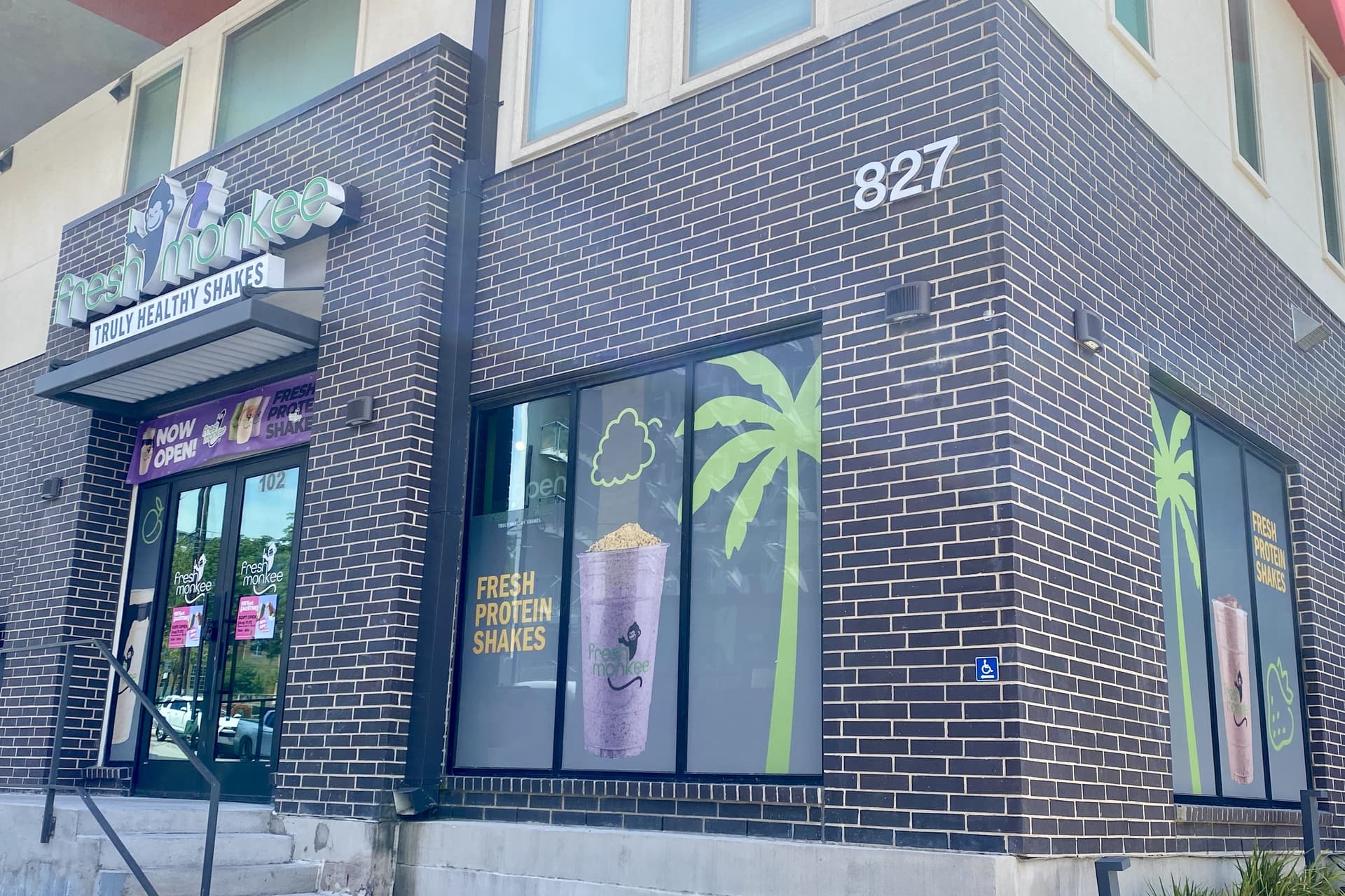 Fresh Monkee now blending protein shakes in downtown