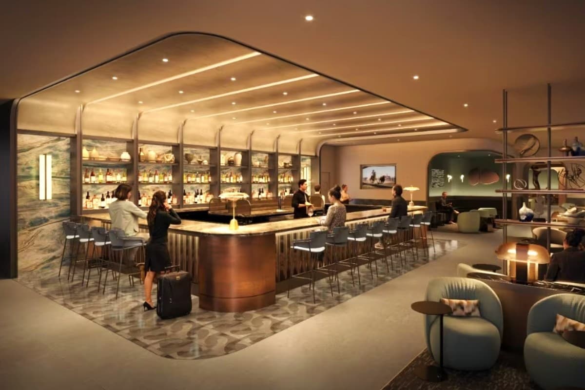 rendering of a lounge