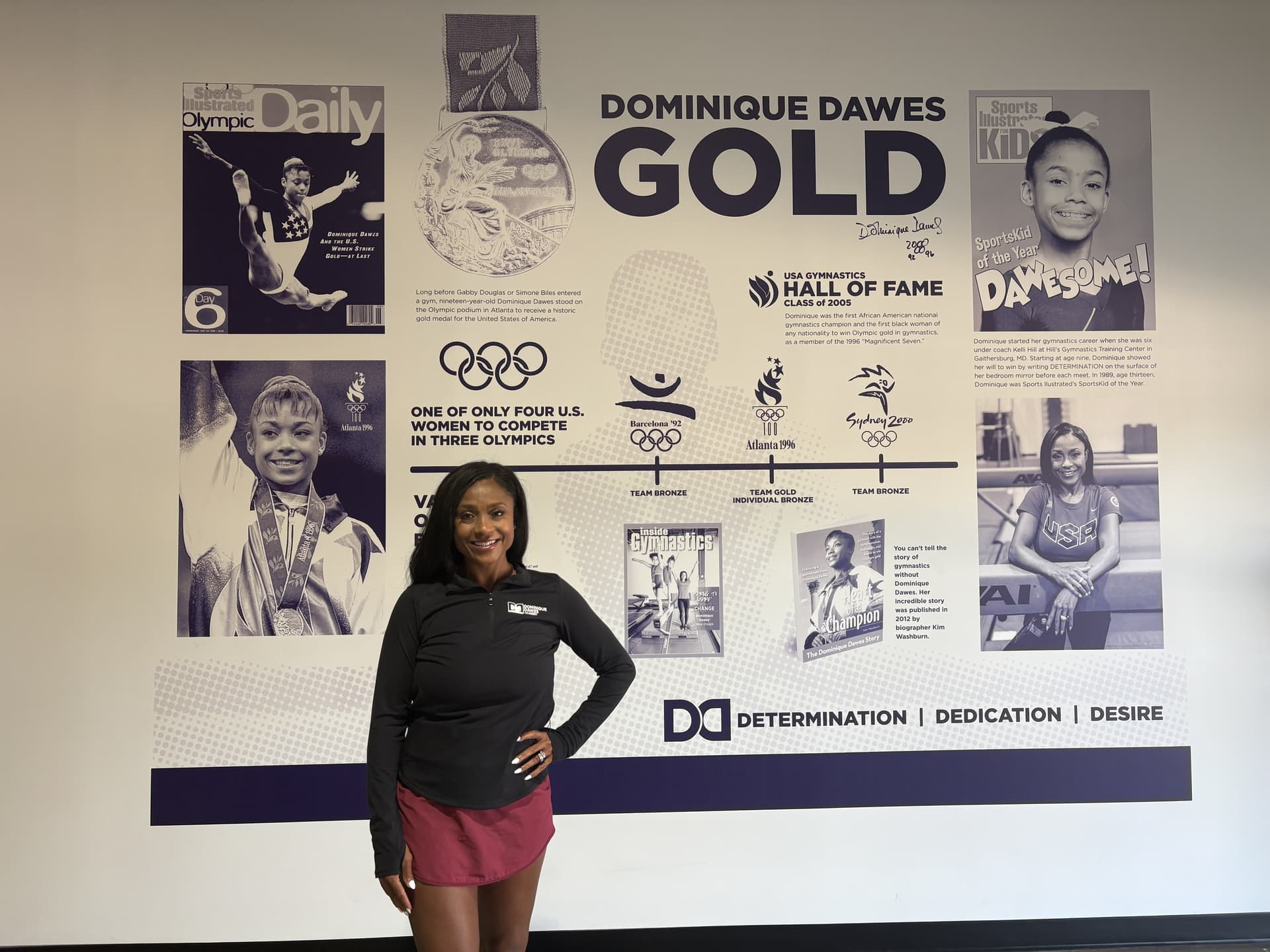 Dominique Dawes Academy launches new gymnastics studio in Spring