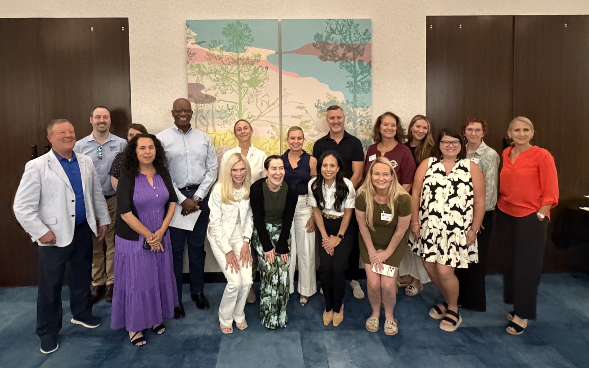 The Woodlands Arts Council unveils new 'The Art of Gratitude' mural