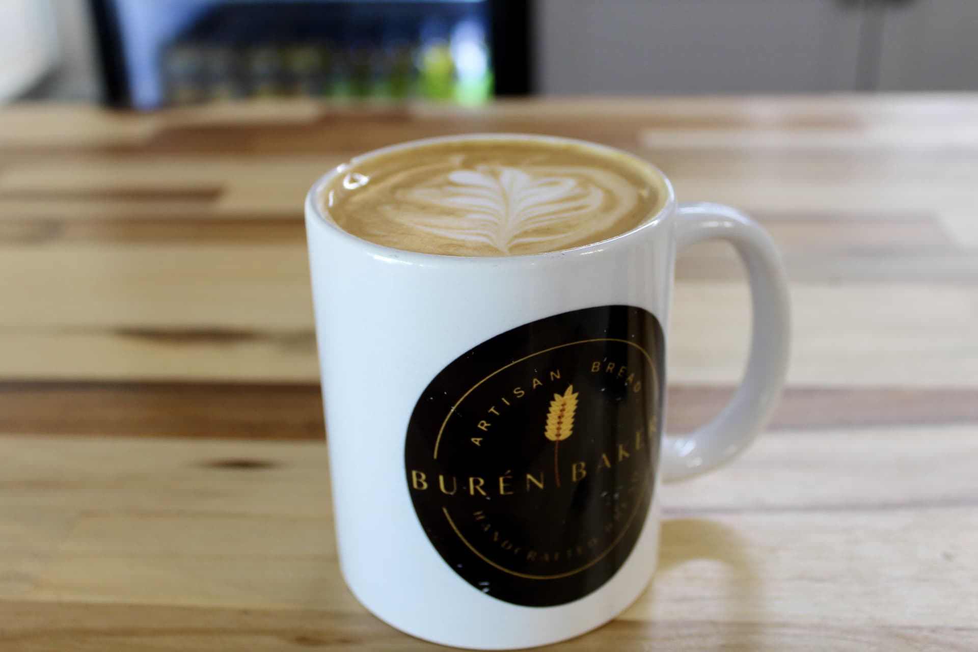 Buren Bakery serves coffee sourced from Puerto Rico. (Jovanna Aguilar/Community Impact)