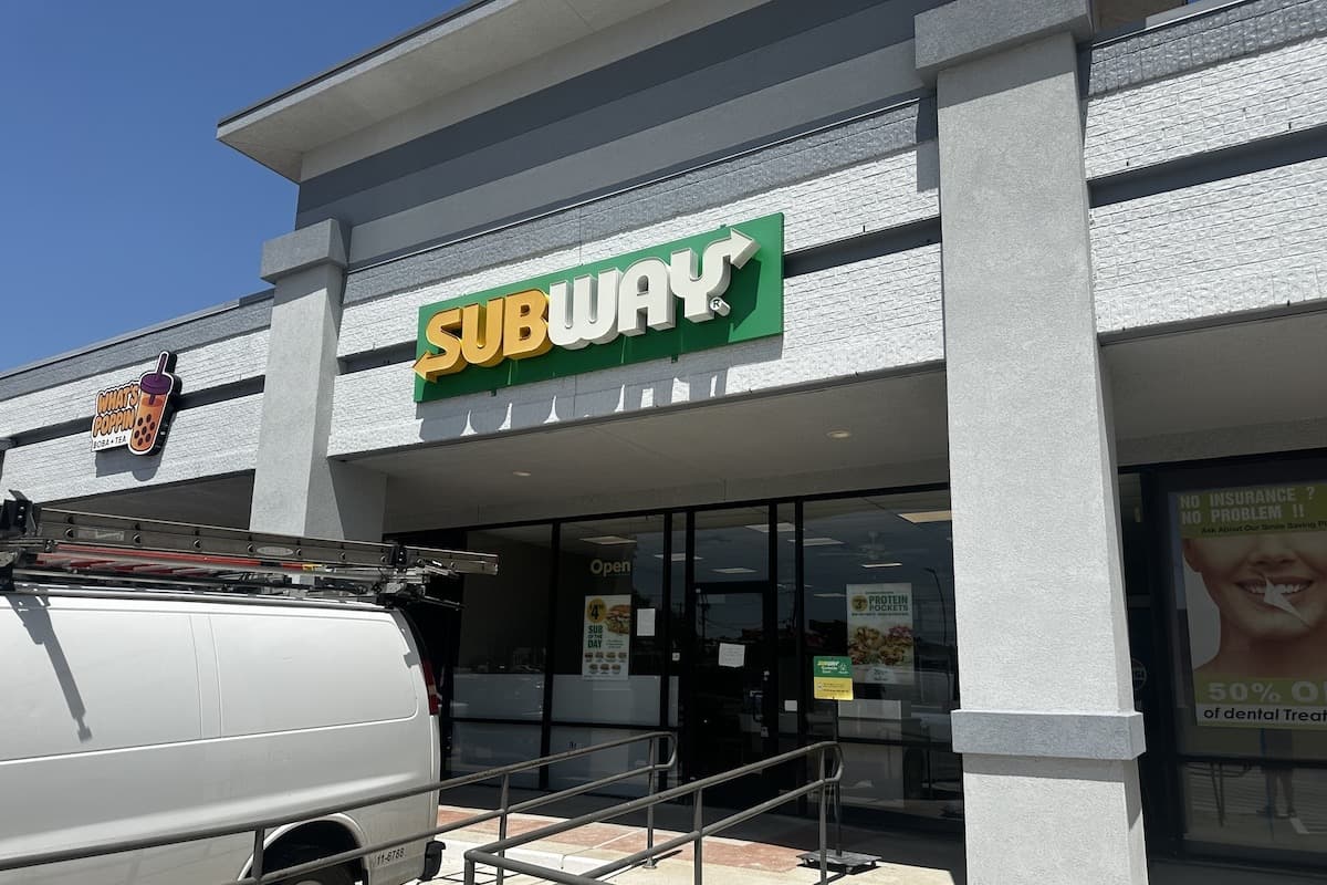 Richardson Subway location temporary closed due to weather damage