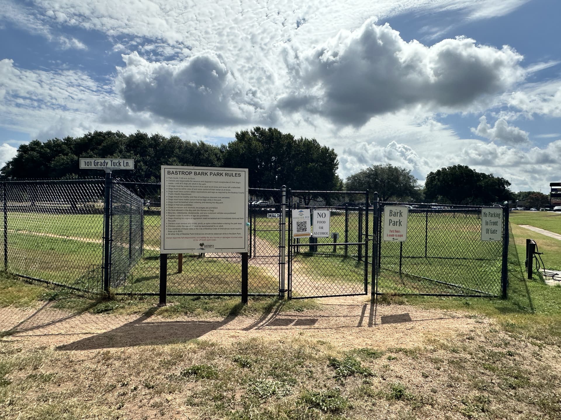 Bastrop to stagger Bark Park closures Sept. 1-2 amid improvement work