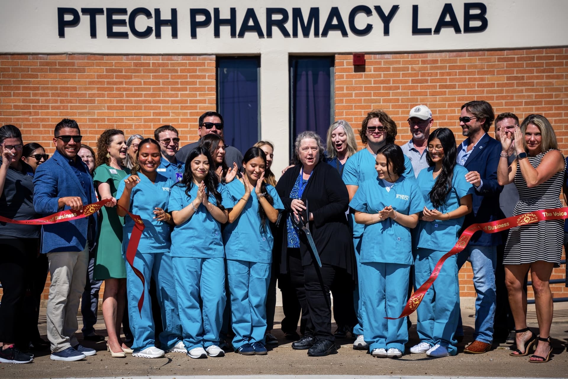Bastrop ISD unveils new P-TECH Pharmacy Lab at Bastrop High School