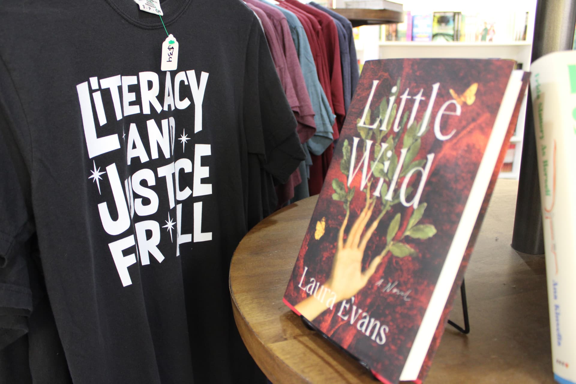 Bibliobar focuses leans toward selections focused on social justice and diversifying its selection. (Patricia Ortiz/Community Impact)