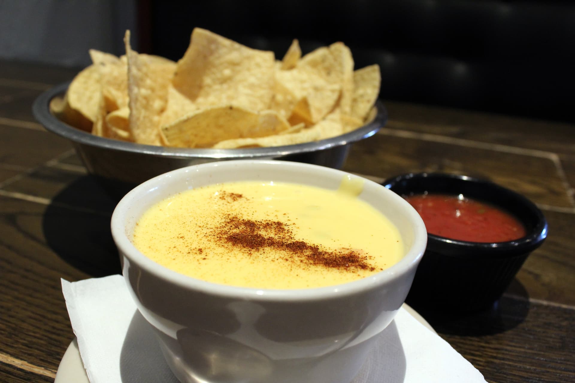 Chile con Queso (cup $7; bowl $9) is one of many appetizer options at Anna’s Mexican Grill.