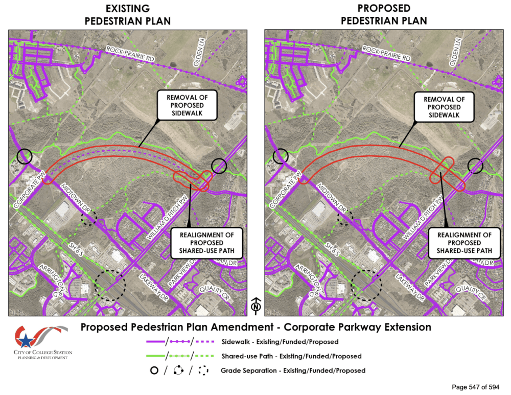 The $470,000 project will now be amended for the proposed 90-acre baseball and softball complex in midtown College Station. (Courtesy city of College Station)