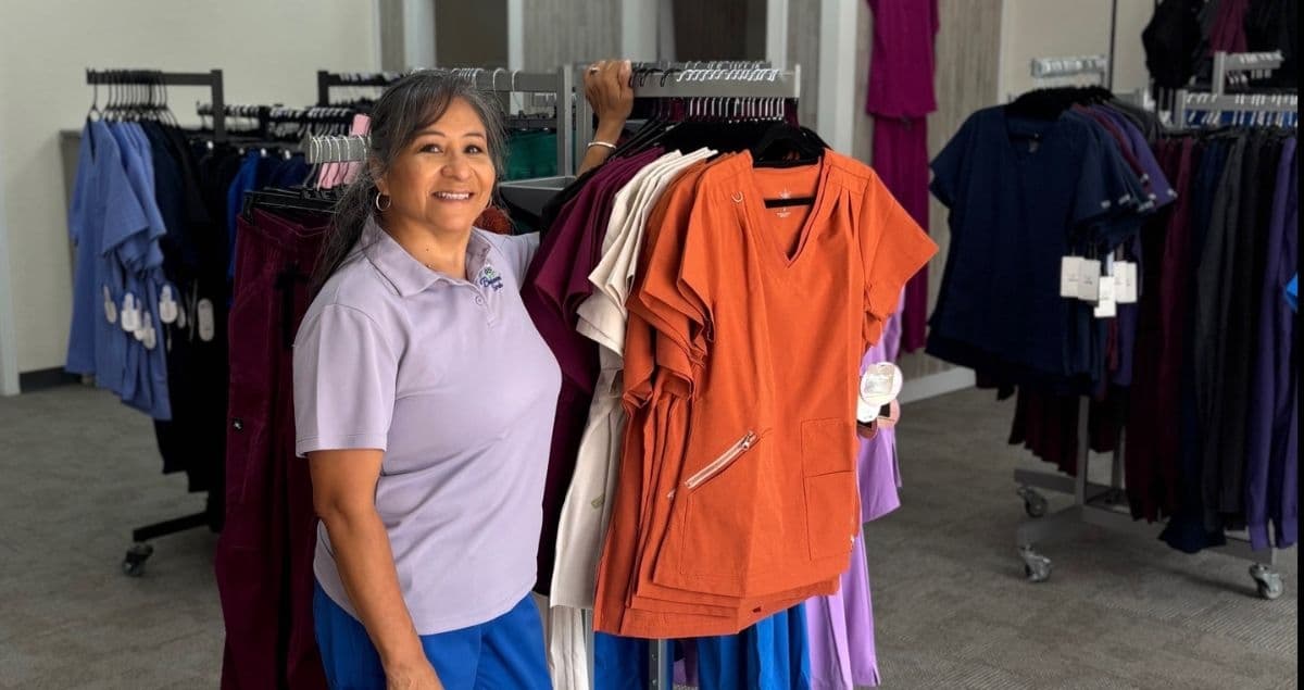 Bastrop nurse opens Bluebonnet Scrubs downtown
