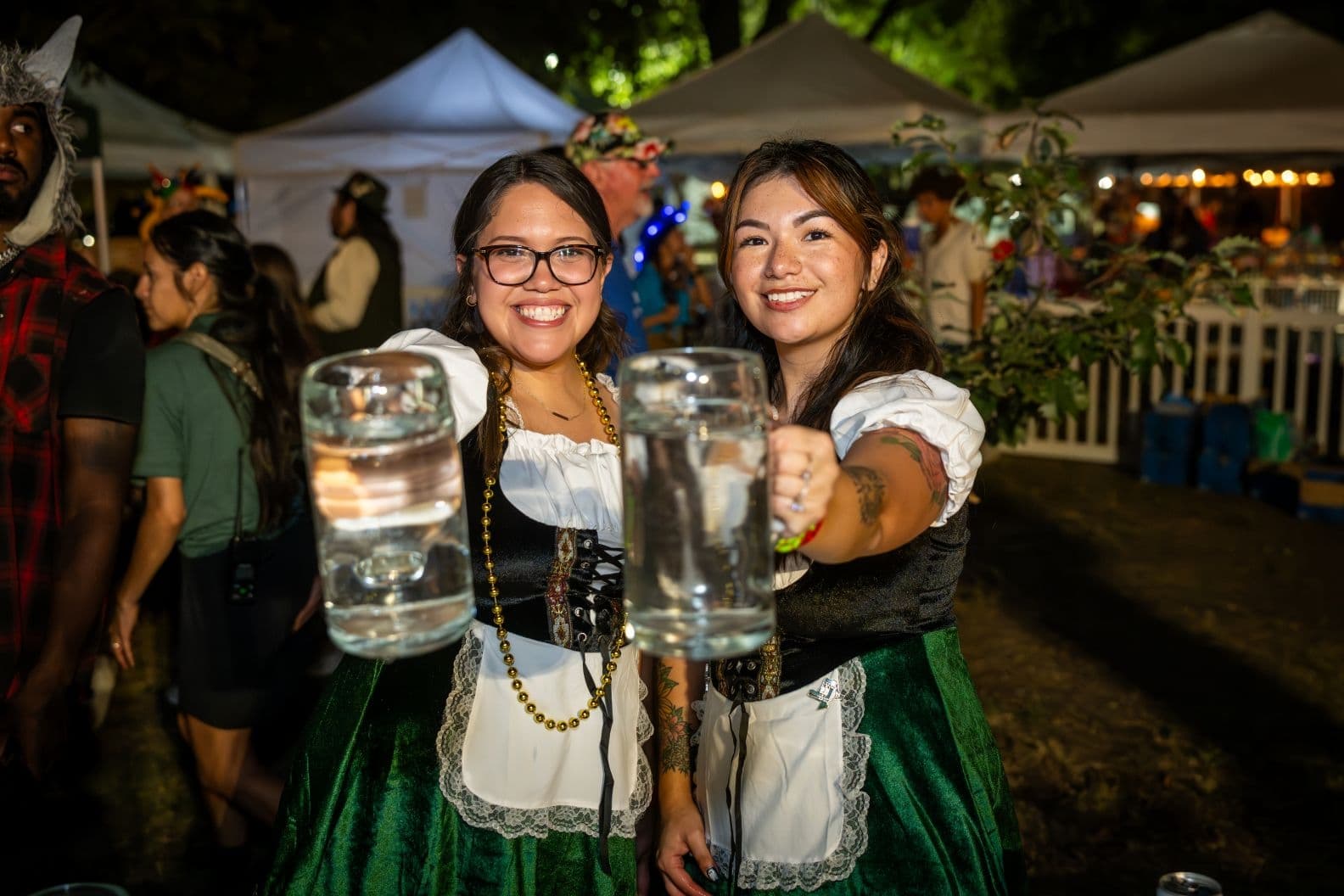 Attendees dressed in German or Texan attire gain free festival admission. (Courtesy city of Pflugerville)