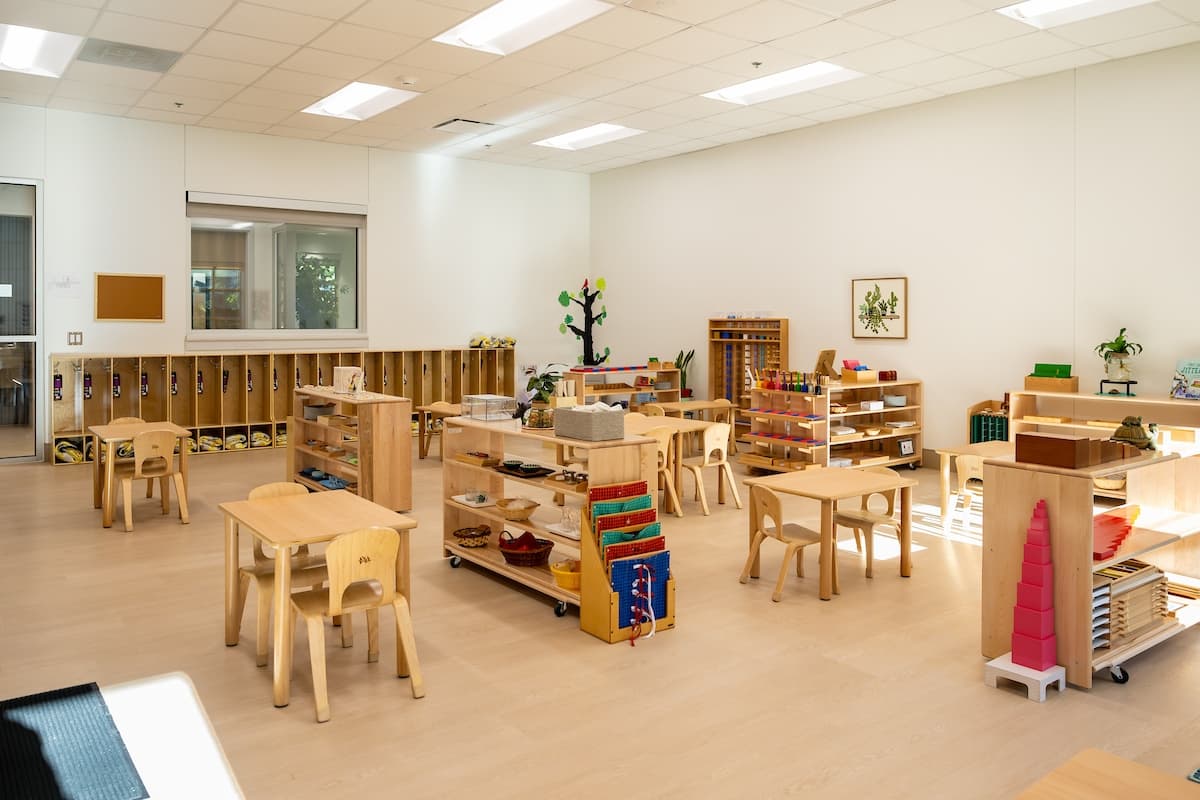 Bezos Academy Denton will have a Montessori-style curriculum for preschool students ages 3-5. (Courtesy Erik Palos/Texas Woman’s University)