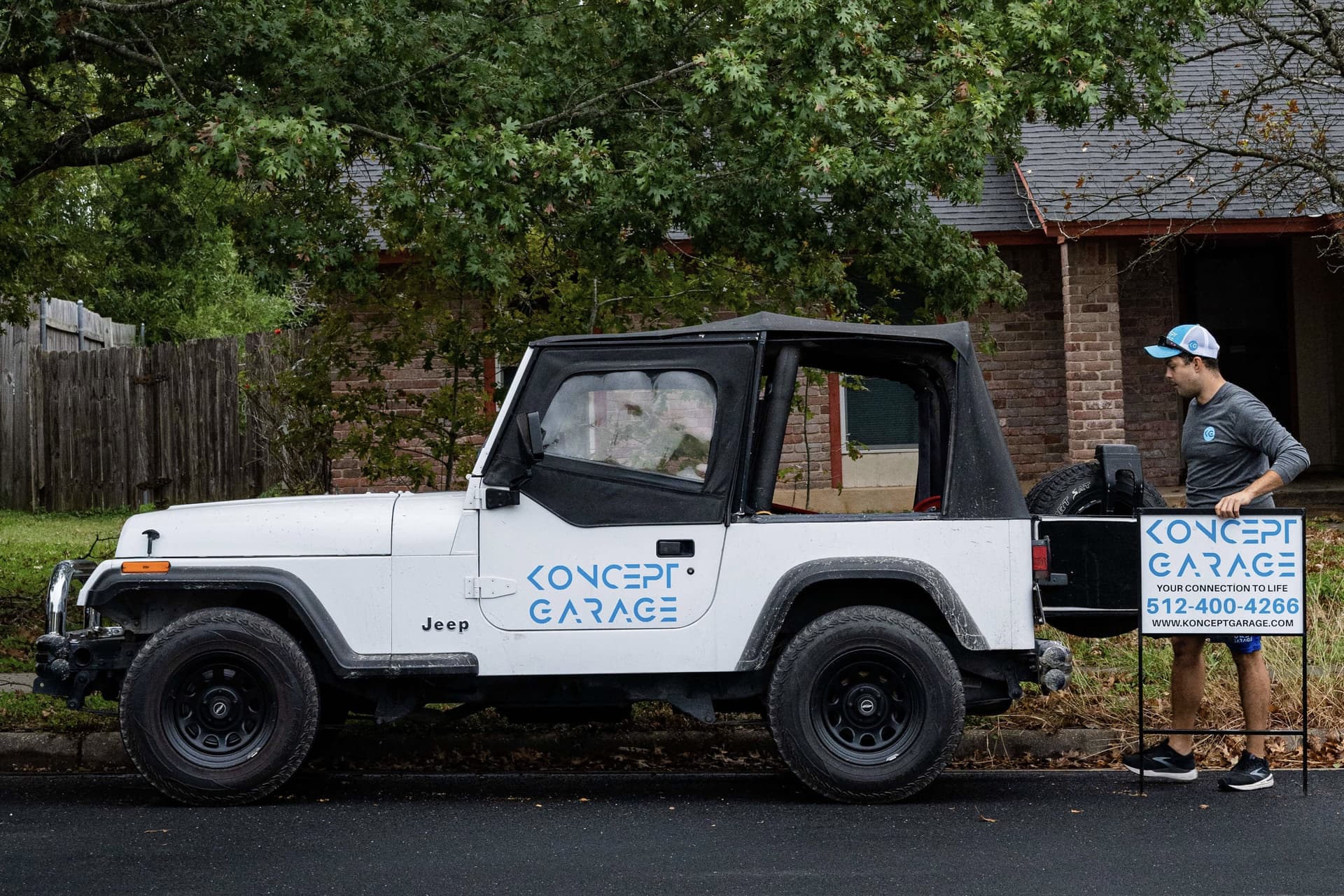 In addition to garage rennovations, Koncept Garage also works with clients to build home gyms, car condos and more, according to its website. (Courtesy Koncept Garage)
