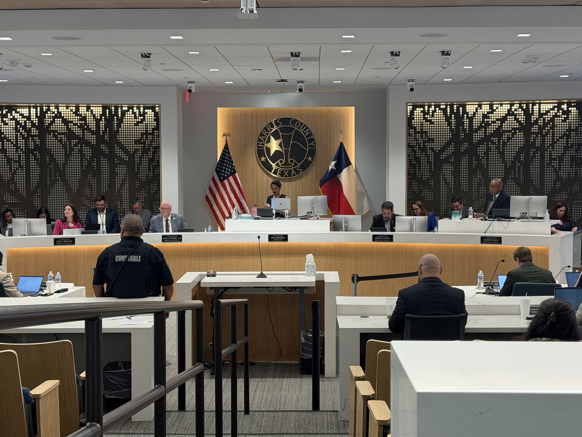 Harris County commissioners deny salary raise for county treasurer