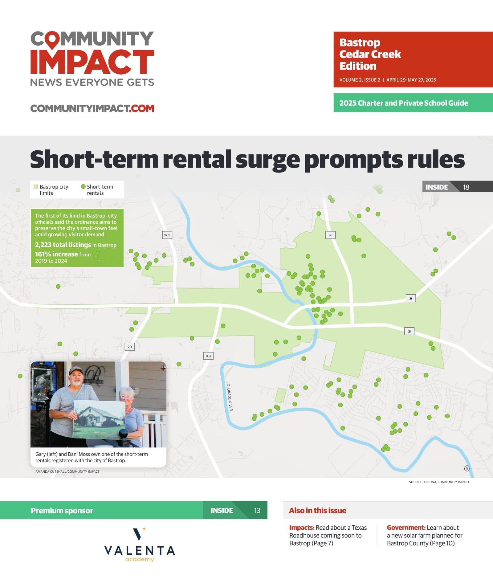 Bastrop - Cedar Creek cover — April 2025