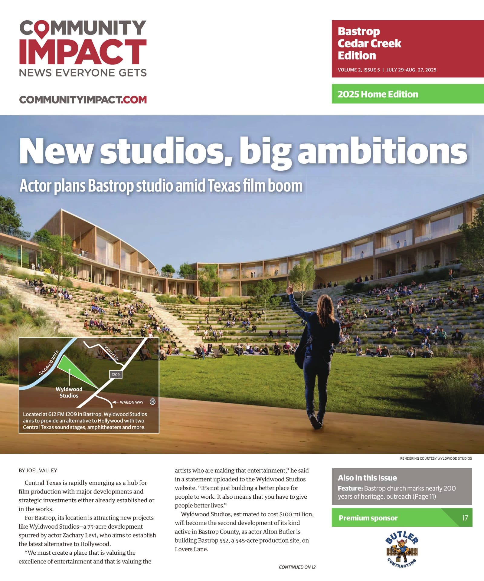 Bastrop - Cedar Creek cover — July 2025