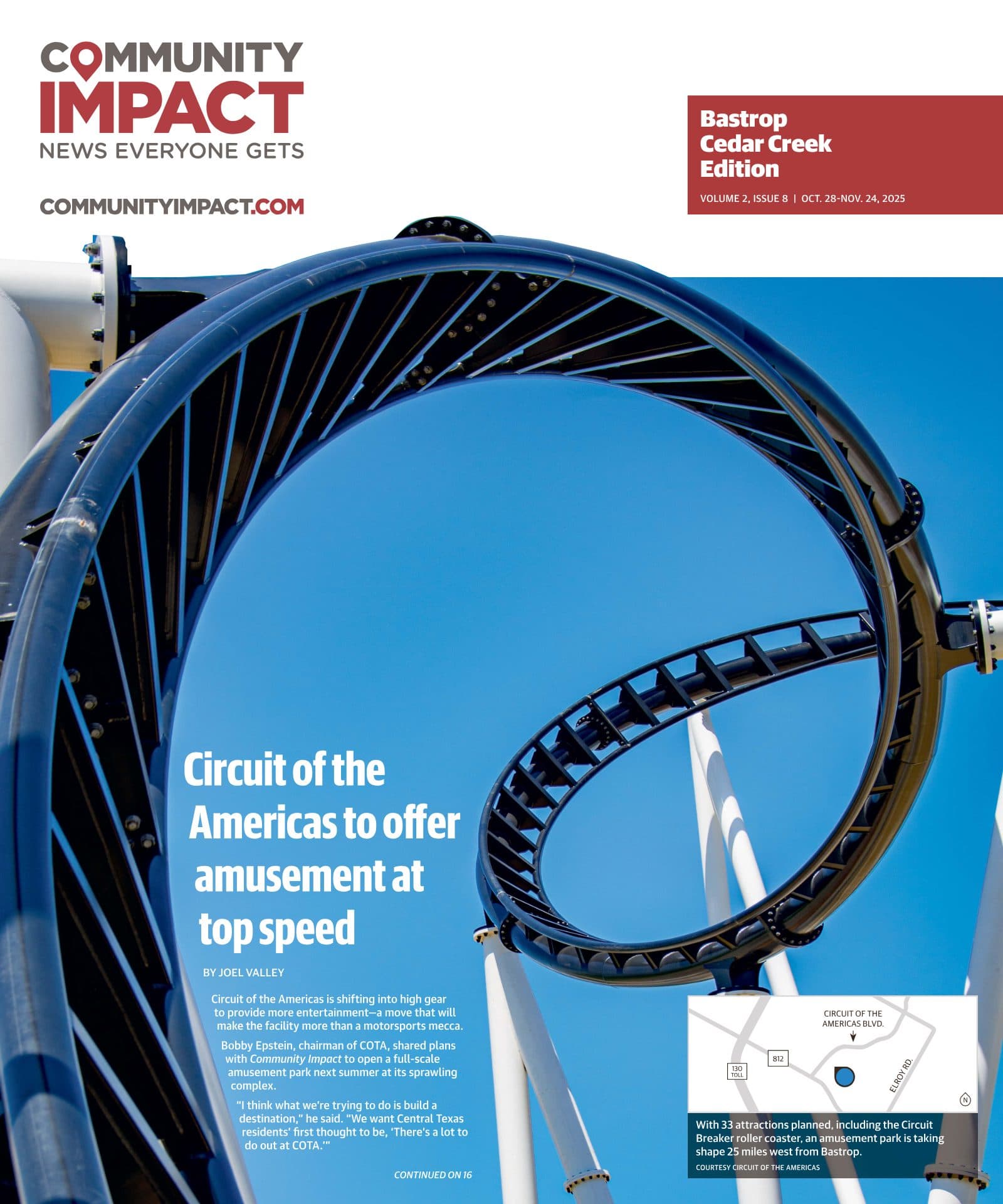 Bastrop - Cedar Creek cover — October 2025