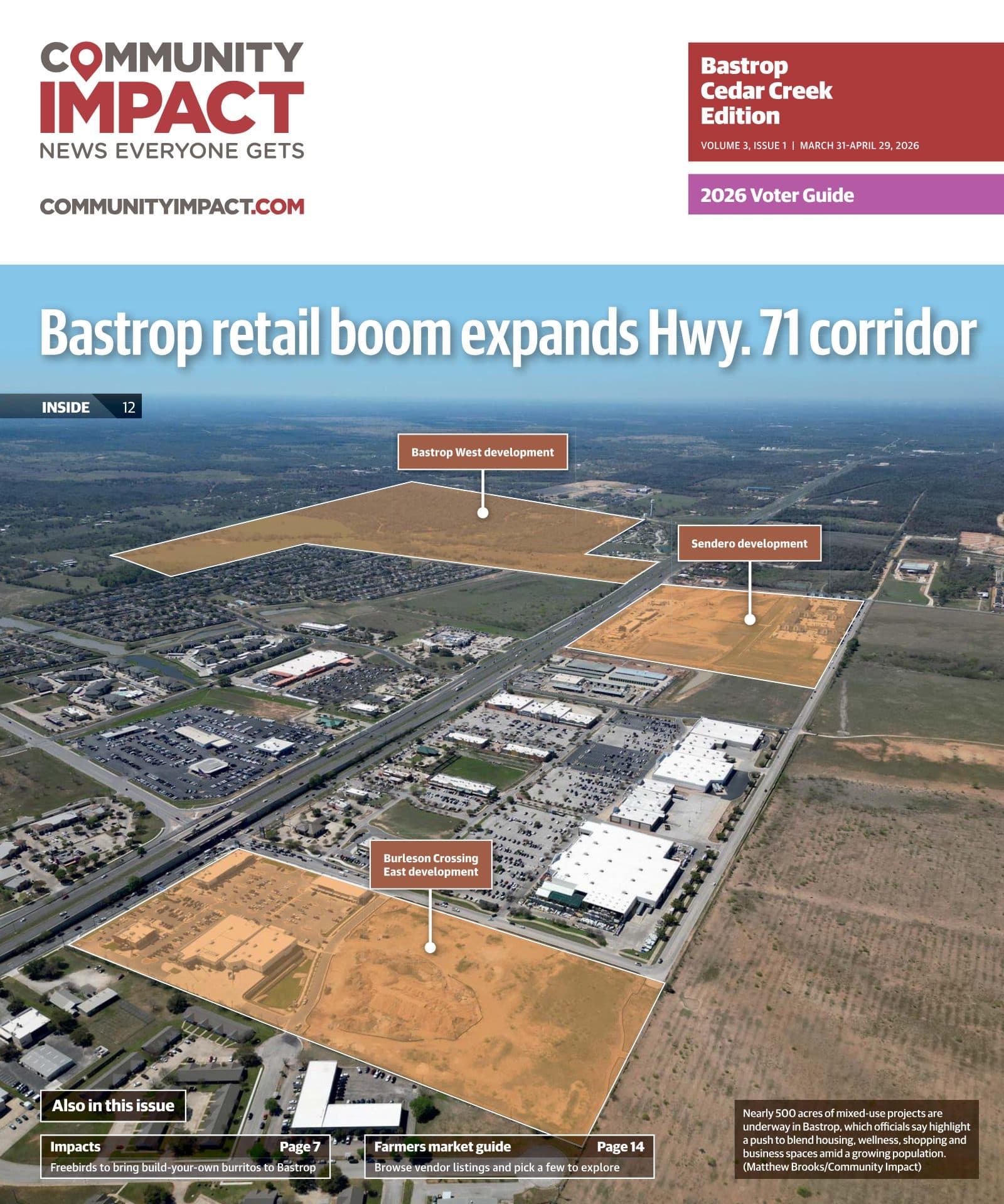 Bastrop - Cedar Creek cover — March 2026