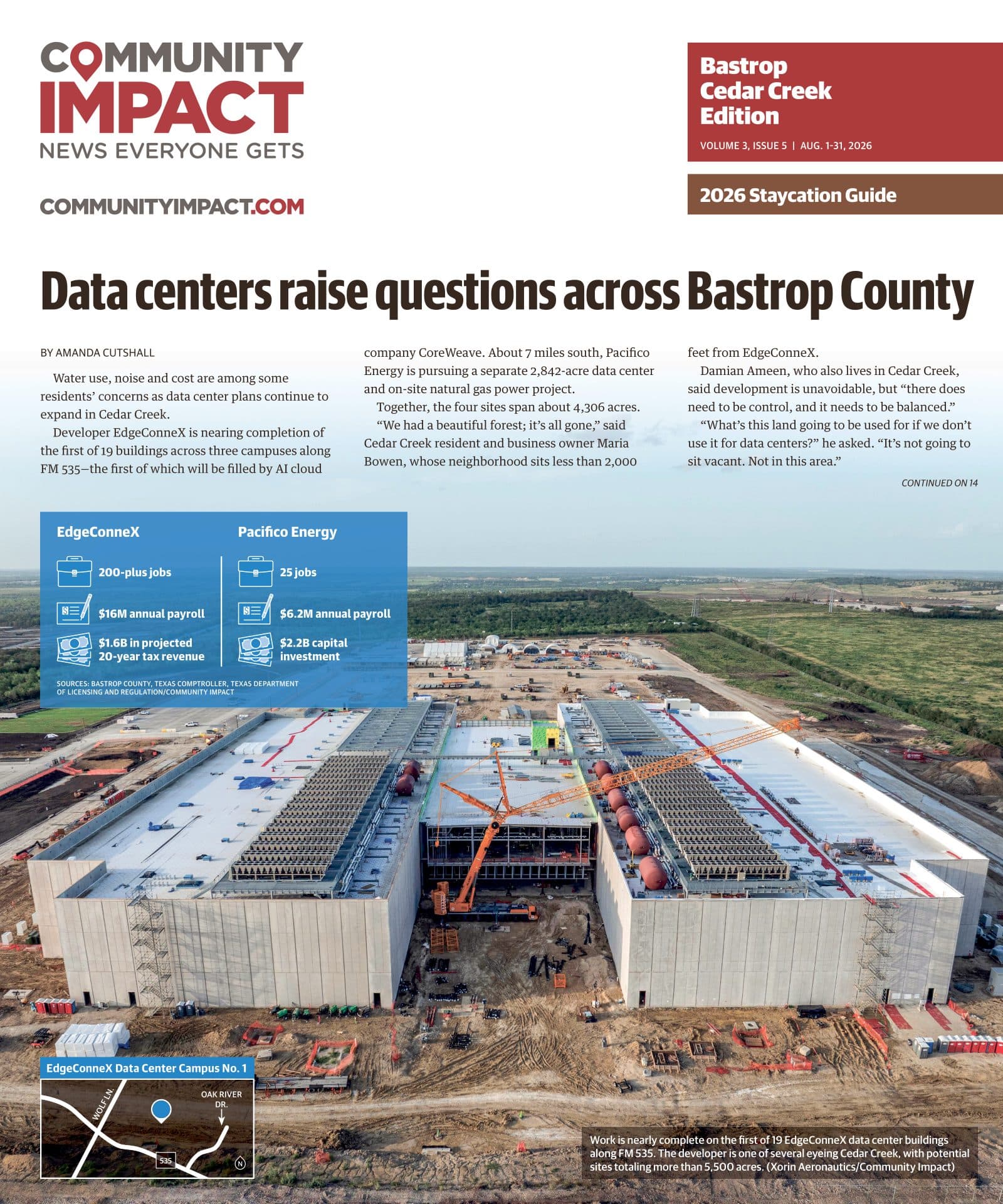 Bastrop - Cedar Creek cover — July 2026
