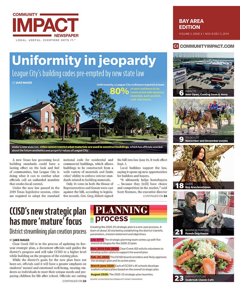 Bay Area cover — November 2019