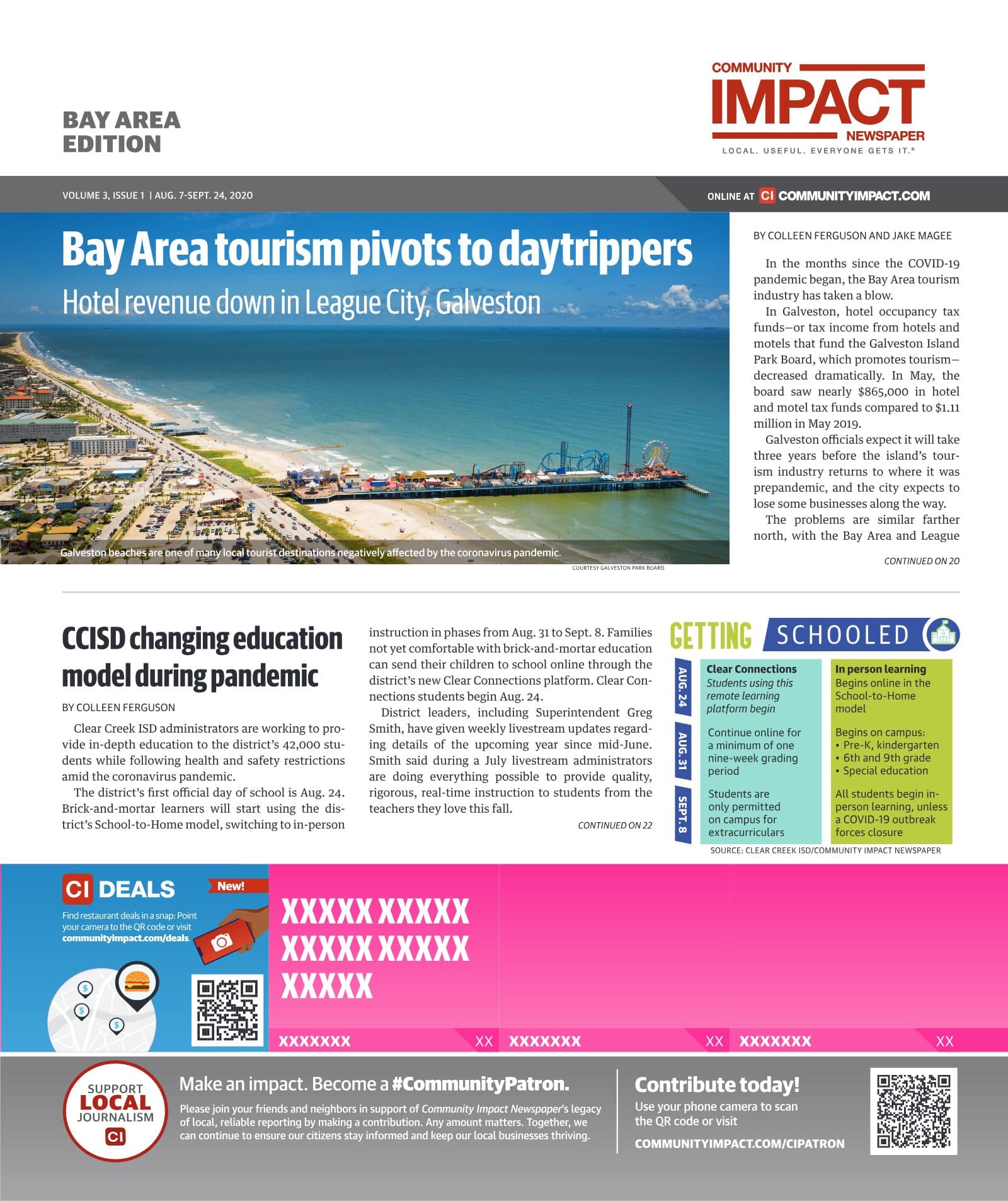 Bay Area cover — August 2020