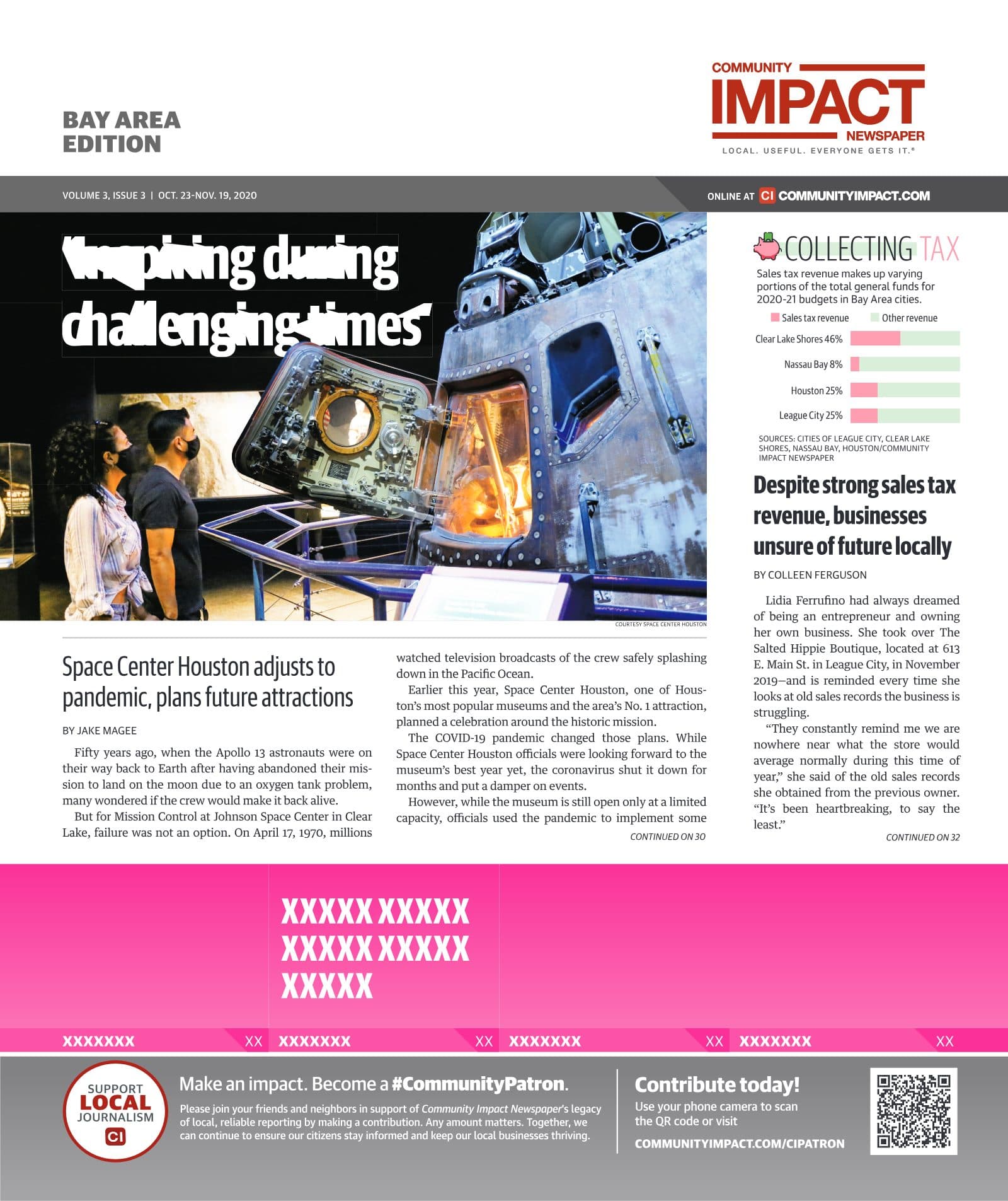 Bay Area cover — October 2020