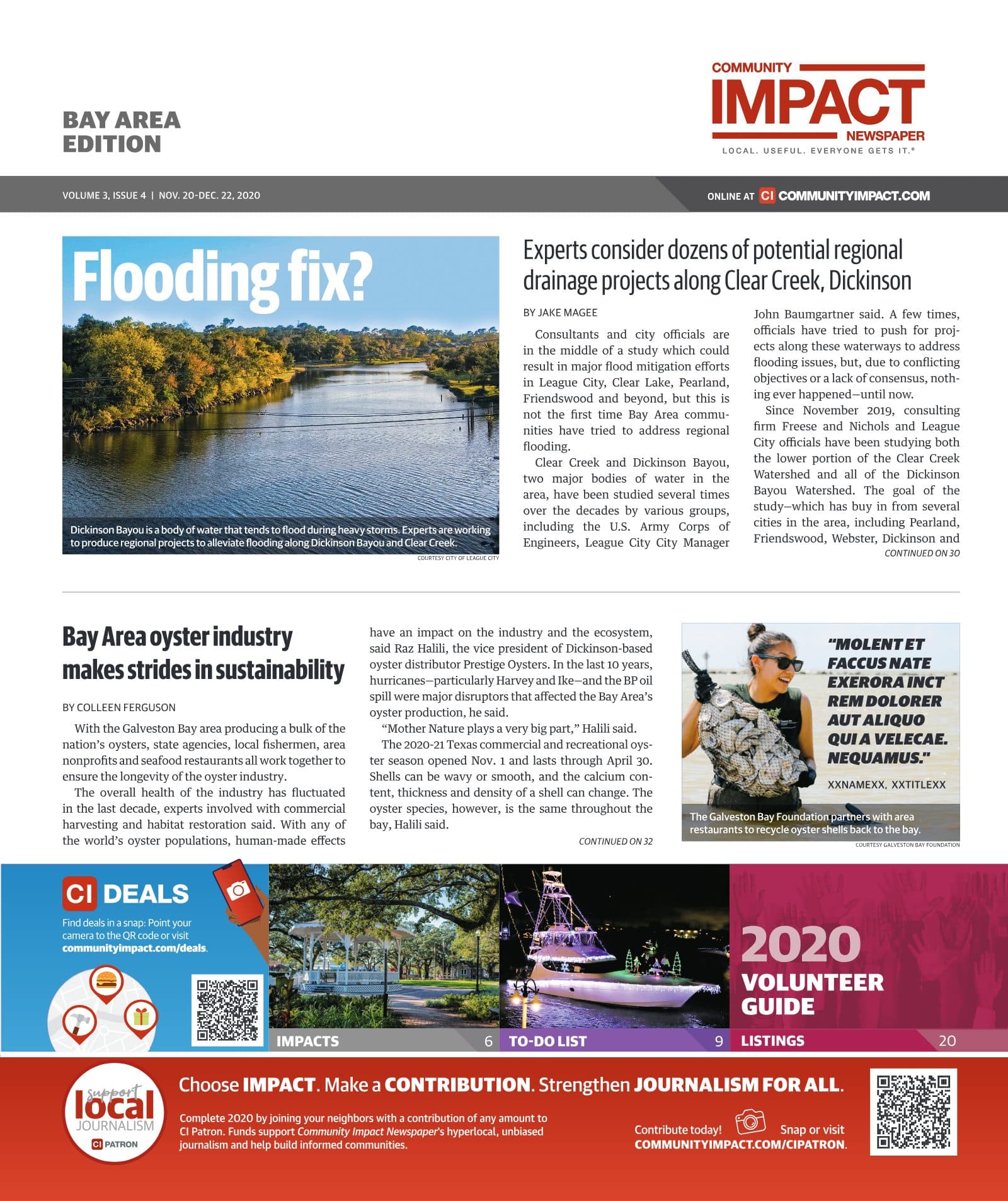 Bay Area cover — November 2020