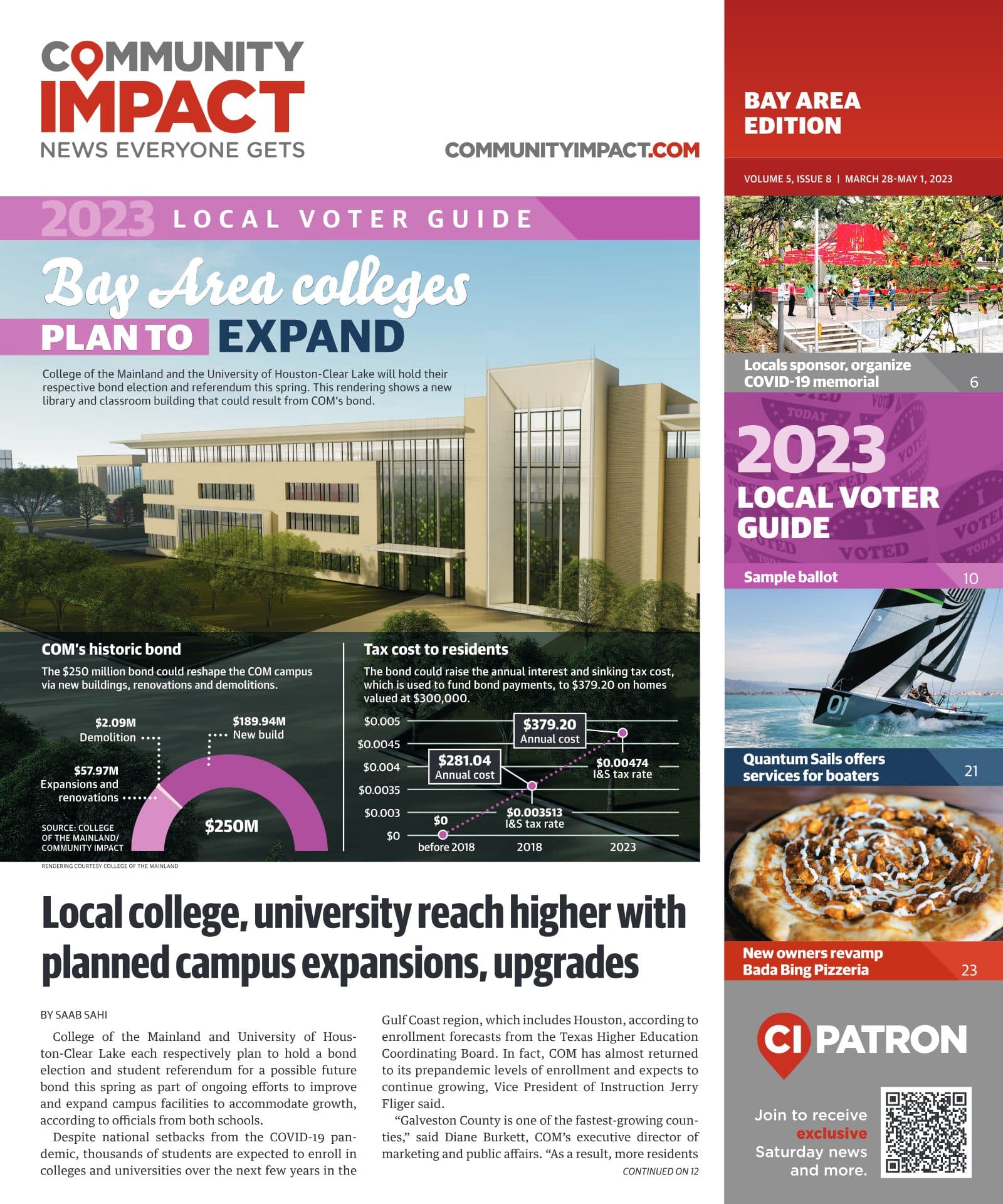 Bay Area cover — March 2023