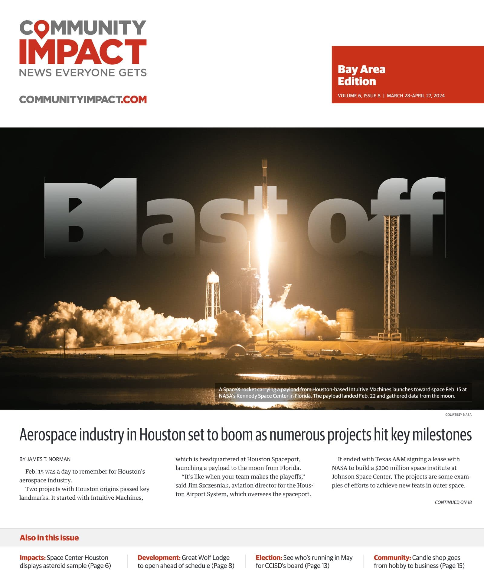 Bay Area cover — March 2024