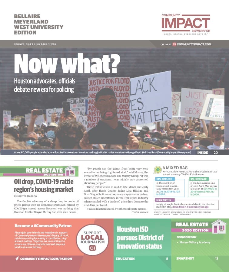 Bellaire - Meyerland - West University cover — July 2020