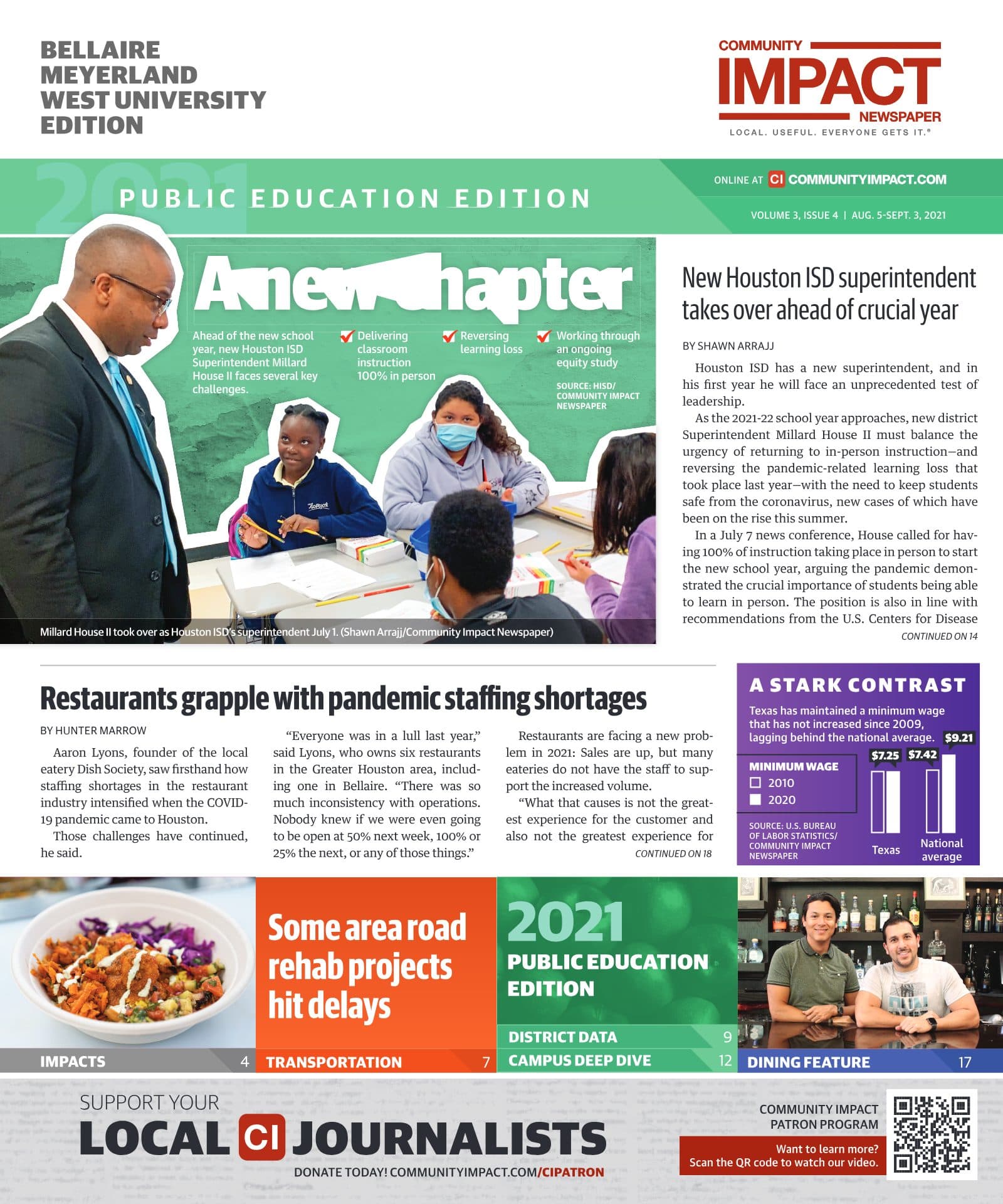 Bellaire - Meyerland - West University cover — August 2021