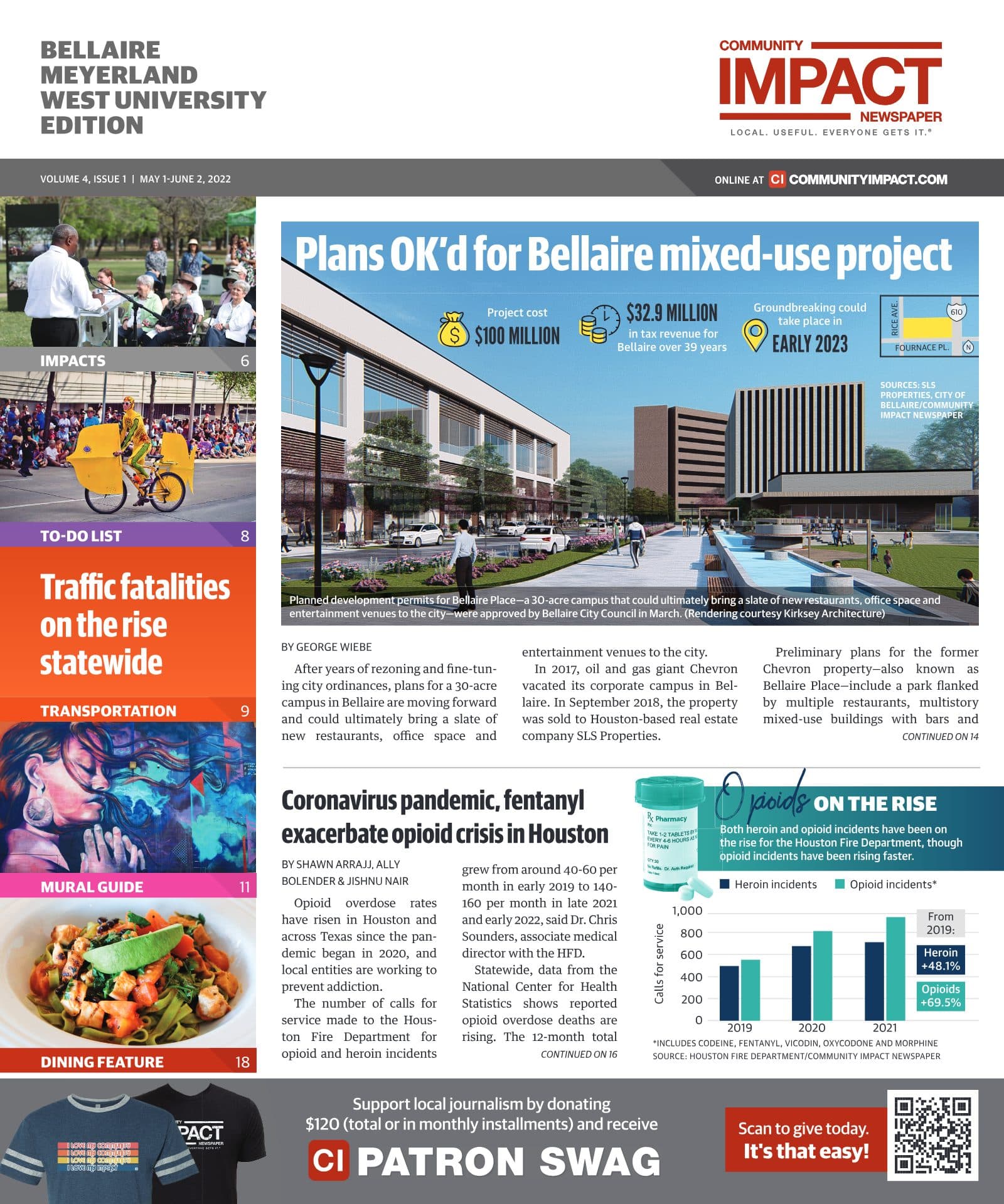 Bellaire - Meyerland - West University cover — May 2022
